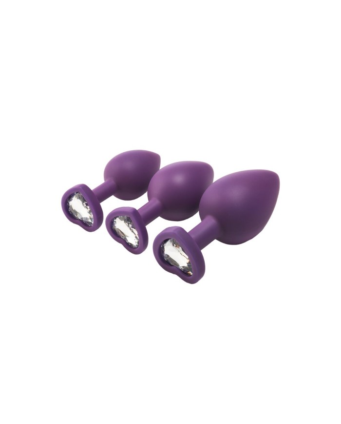 Plug Anale Dream Toys Flirts Viola 3 Pezzi