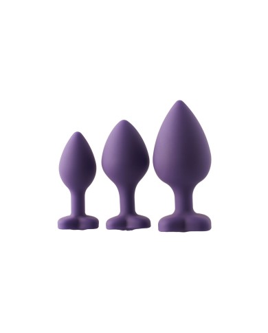 Plug Anale Dream Toys Flirts Viola 3 Pezzi
