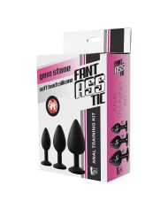 Plug Anale Dream Toys Fantasstic Nero 3 Pezzi