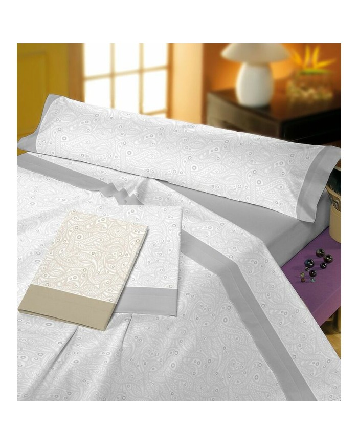 Set di Lenzuola D'Or VALENTINA Grigio Singolo Set di Lenzuola D'Or VALENTINA Grigio Singolo