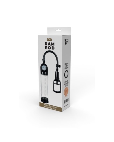 Pompa per Pene Dream Toys Ramrod Nero Pompa per Pene Dream Toys Ramrod Nero