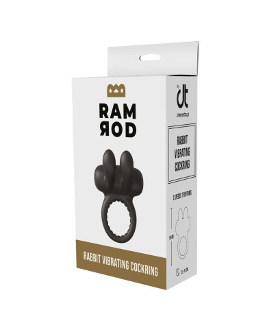 Anelli Fallici Dream Toys Ramrod Nero Anelli Fallici Dream Toys Ramrod Nero