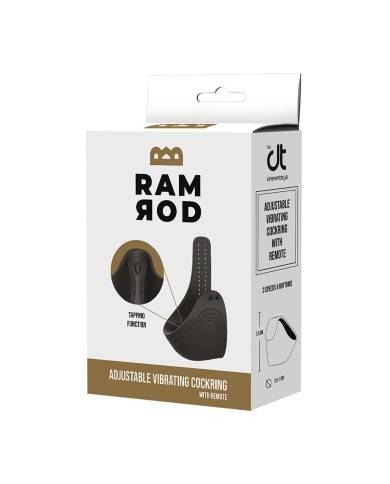 Anelli Fallici Dream Toys Ramrod Nero Anelli Fallici Dream Toys Ramrod Nero