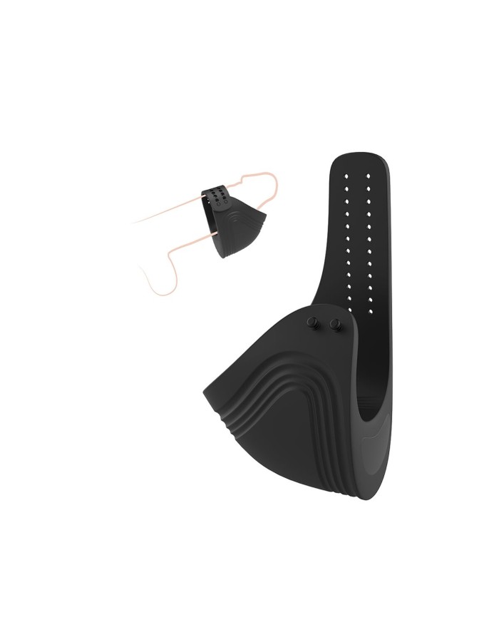 Anelli Fallici Dream Toys Ramrod Nero Anelli Fallici Dream Toys Ramrod Nero