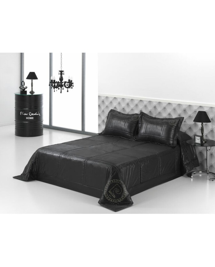Trapunta Hosteline BLACK LINE Nero Singolo (2 Pezzi)