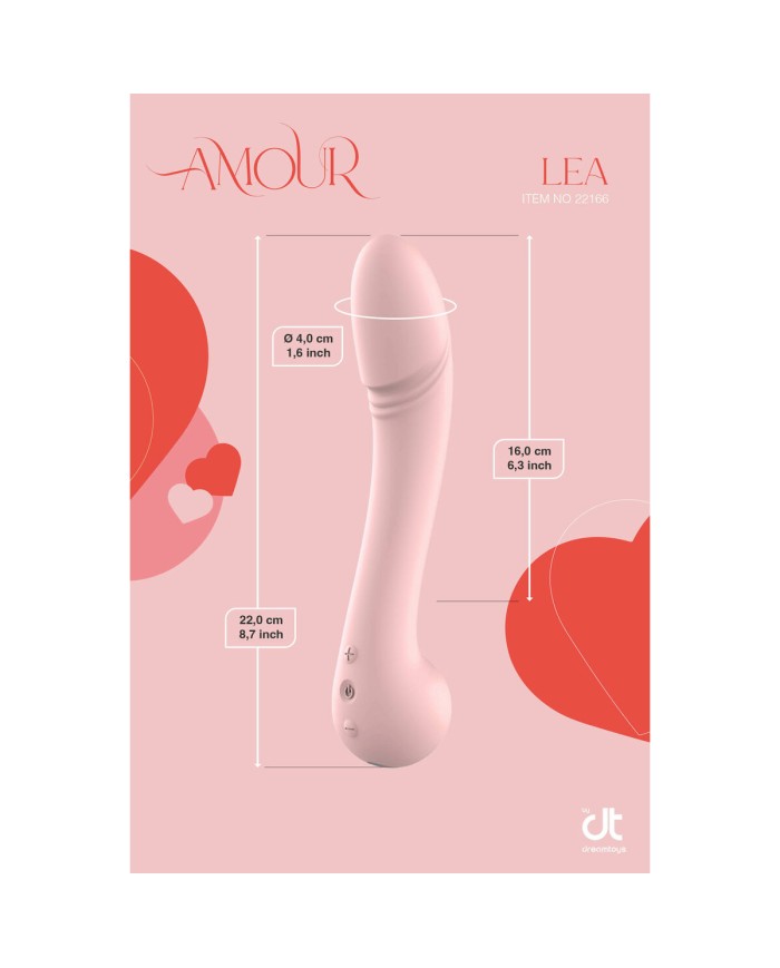 Vibratore Tradizionale Dream Toys Amour Flexible Rosa Vibratore Tradizionale Dream Toys Amour Flexible Rosa