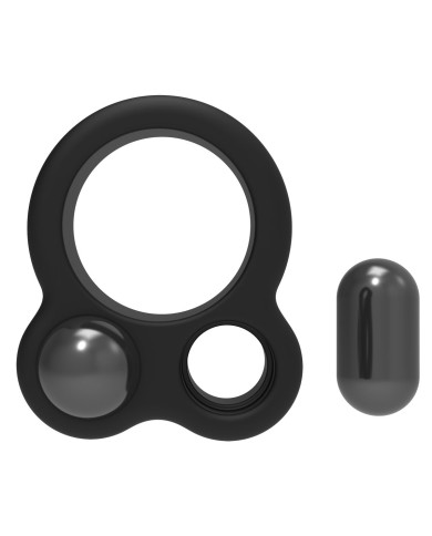 Anelli Fallici Dream Toys Ramrod Nero Anelli Fallici Dream Toys Ramrod Nero