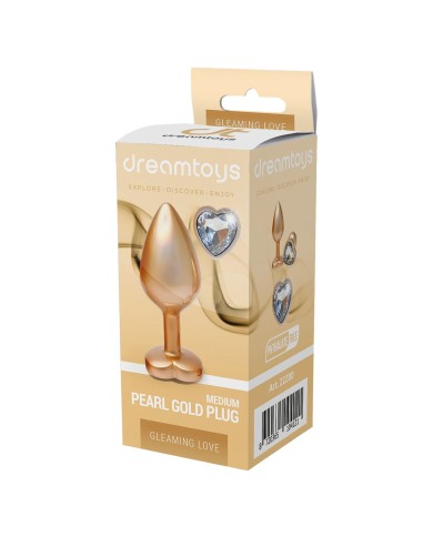 Plug Anale Dream Toys Gleaming Love Dorato