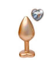 Plug Anale Dream Toys Gleaming Love Dorato Plug Anale Dream Toys Gleaming Love Dorato