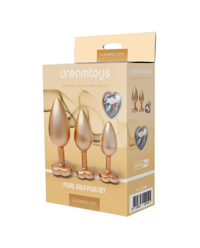Plug Anale Dream Toys Gleaming Love Dorato