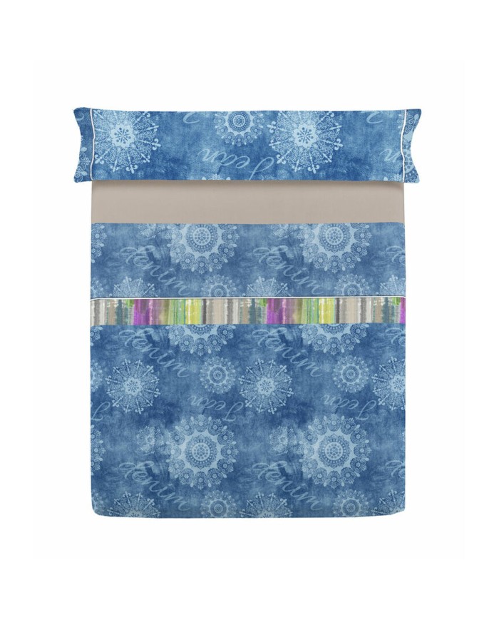 Set di copripiumino Lois JEANS Grigio Osimano 260 x 230 cm 4 Pezzi