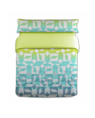 Set di copripiumino Hosteline HARRIS Verde Singolo 2 Pezzi Set di copripiumino Hosteline HARRIS Verde Singolo 2 Pezzi