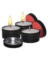 Pacco Misto di Candele con Olio Per Massaggio 3 pz Dream Toys 30 g Pacco Misto di Candele con Olio Per Massaggio 3 pz Dream Toys 30 g
