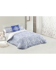 Set di copripiumino Hosteline SOTER Azzurro Singolo 2 Pezzi