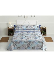 Set di Lenzuola Lois SELLOS Azzurro Osimano