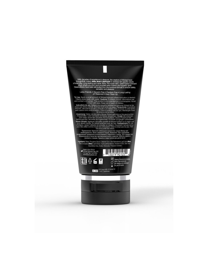 Lubrificante Anale Wicked Sensual Care 120 ml Lubrificante Anale Wicked Sensual Care 120 ml