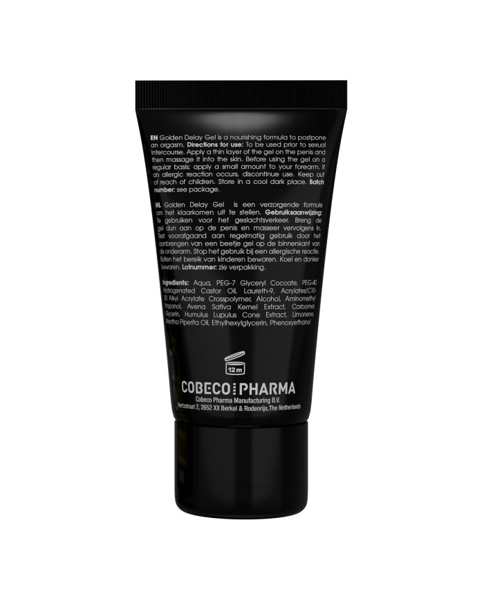 Gel Ritardante Golden Cobeco Delay 50 ml Gel Ritardante Golden Cobeco Delay 50 ml