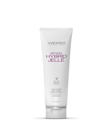 Lubrificante Wicked Sensual Care Hybrid Jelle 120 ml Lubrificante Wicked Sensual Care Hybrid Jelle 120 ml