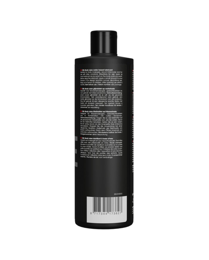 Lubrificante per Corpo a Base Acquosa 500 ml Cobeco Body Lube 500 ml Lubrificante per Corpo a Base Acquosa 500 ml Cobeco Body Lube 500 ml