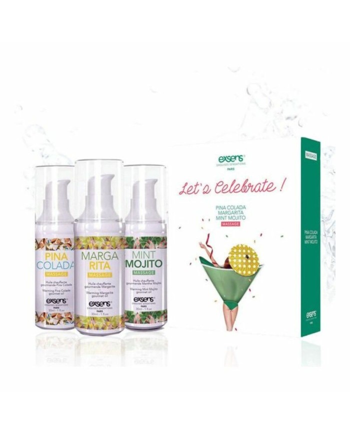 Olio per Massaggio Aromatico Exsens 251726 (3 pcs) Olio per Massaggio Aromatico Exsens 251726 (3 pcs)