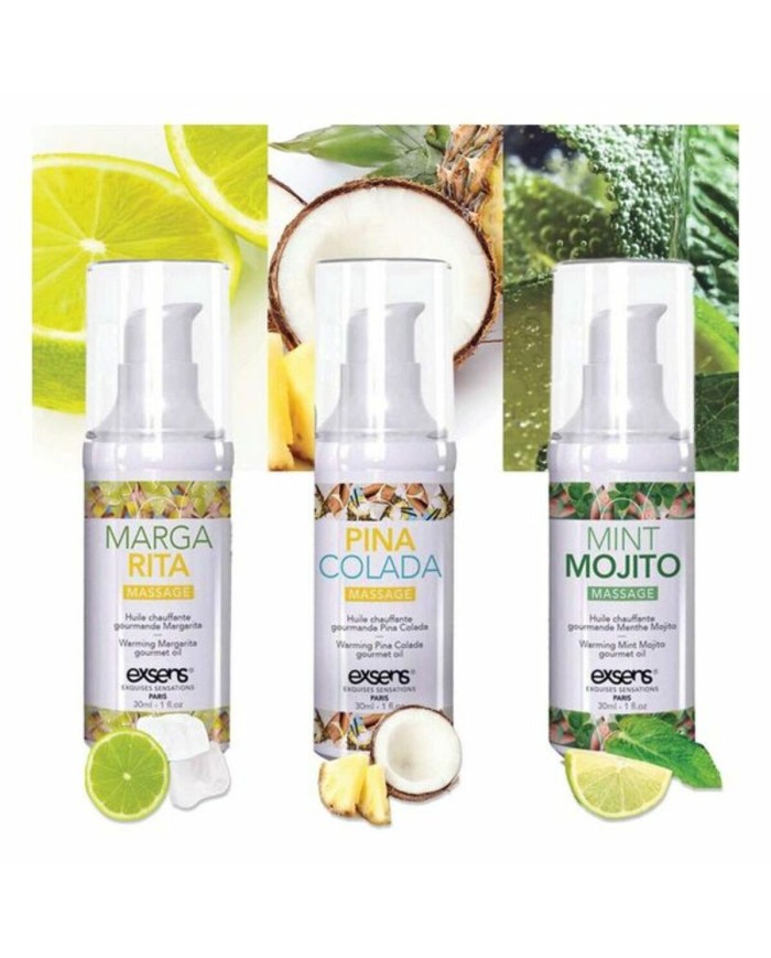 Olio per Massaggio Aromatico Exsens 251726 (3 pcs) Olio per Massaggio Aromatico Exsens 251726 (3 pcs)