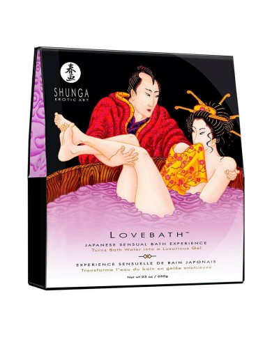 Gel da Bagno Lovebath Sensual Lotus Lovebath Shunga 9068024 Loto Organica 650 g Gel da Bagno Lovebath Sensual Lotus Lovebath Shunga 9068024 Loto Organica 650 g