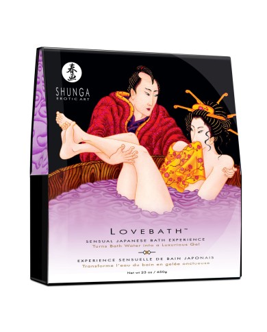 Gel da Bagno Lovebath Sensual Lotus Lovebath Shunga 9068024 Loto Organica 650 g Gel da Bagno Lovebath Sensual Lotus Lovebath Shunga 9068024 Loto Organica 650 g