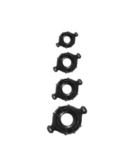 Anelli Fallici NS Novelties Renegade Nero Anelli Fallici NS Novelties Renegade Nero