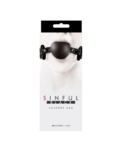 Solid Ball Gag NS Novelties Sinful Solid Ball Gag NS Novelties Sinful