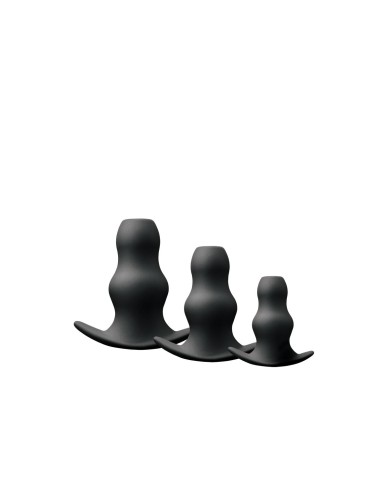 Plug Anale NS Novelties Renegade Nero (8,3 cm) (8,9 cm) (6,4 cm)