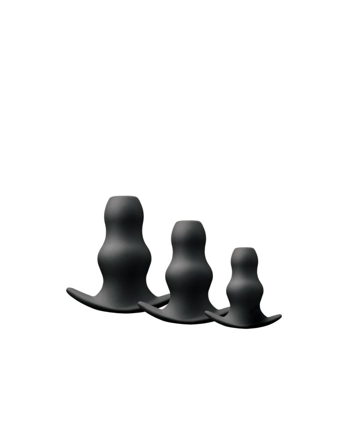 Plug Anale NS Novelties Renegade Nero (8,3 cm) (8,9 cm) (6,4 cm)