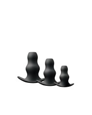 Plug Anale NS Novelties Renegade Nero (8,3 cm) (8,9 cm) (6,4 cm)