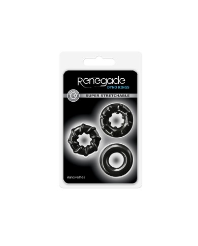 Anelli Fallici NS Novelties Renegade Nero