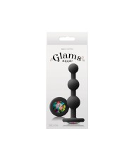 Plug Anale NS Novelties Glams Nero (9 cm)