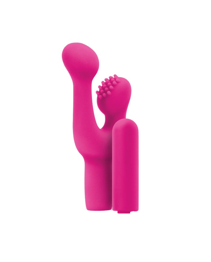 Vibratore Doppia Stimolazione NS Novelties Inya Rosa