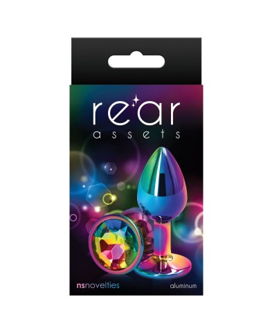 Plug Anale NS Novelties Rear Assets Multicolore