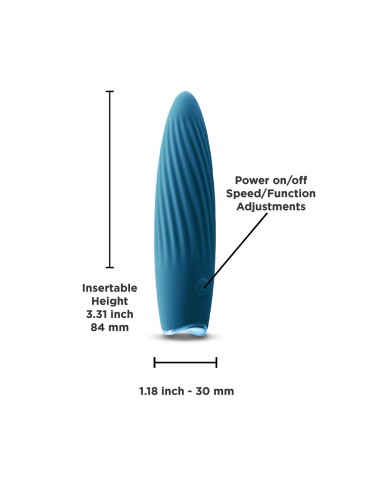 Vibratore Mini NS Novelties Revel Azzurro