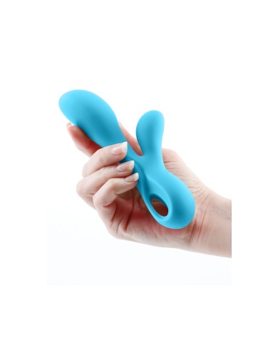 Vibratore per il Punto-G NS Novelties Revel Azzurro Vibratore per il Punto-G NS Novelties Revel Azzurro