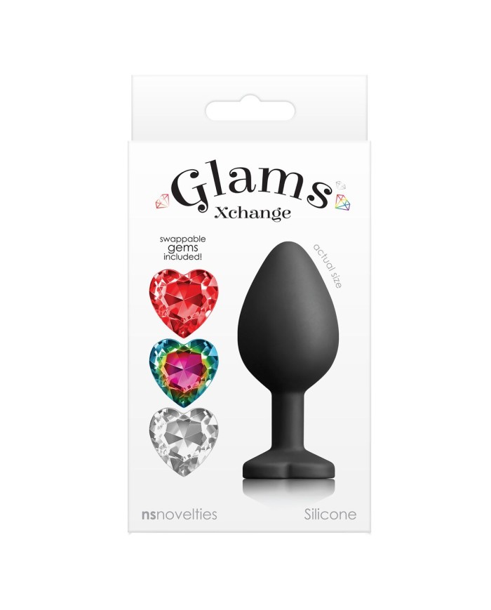 Plug Anale NS Novelties Glams Nero