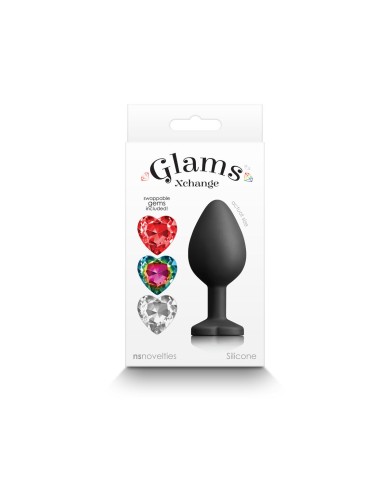 Plug Anale NS Novelties Glams Nero
