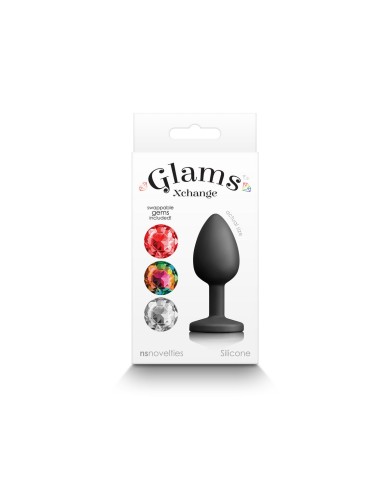 Plug Anale NS Novelties Glams Nero