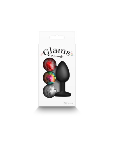 Plug Anale NS Novelties Glams Nero