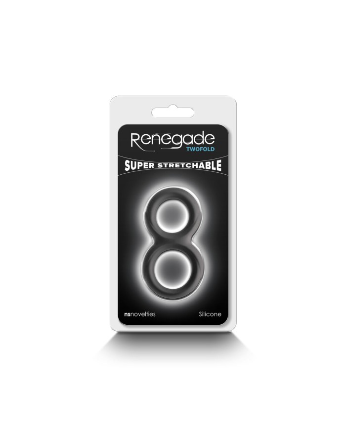 Anelli Fallici NS Novelties Renegade Nero Anelli Fallici NS Novelties Renegade Nero