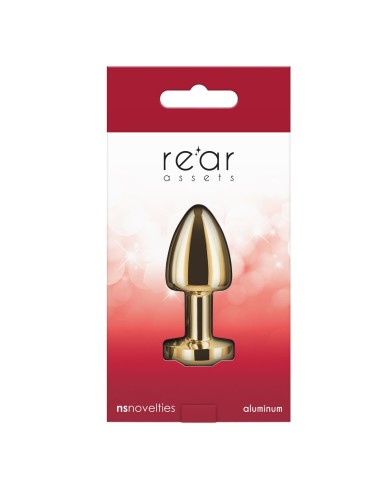 Plug Anale NS Novelties Rear Assets Dorato (5 cm)