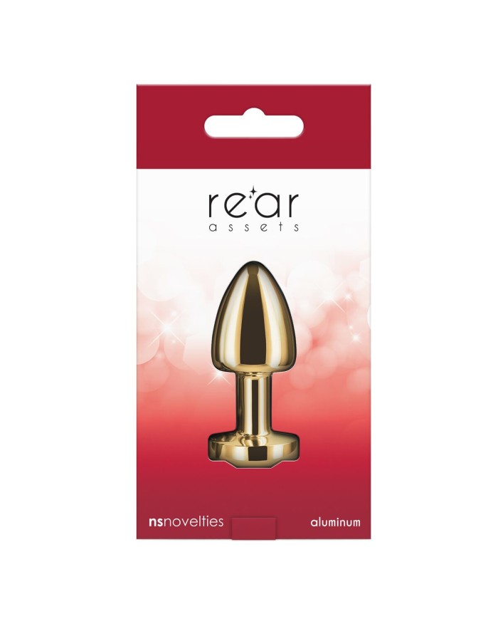 Plug Anale NS Novelties Rear Assets Dorato (5 cm)