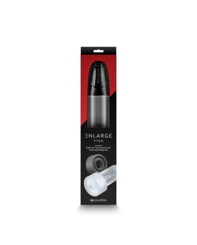 Pompa per Pene NS Novelties Titan Nero