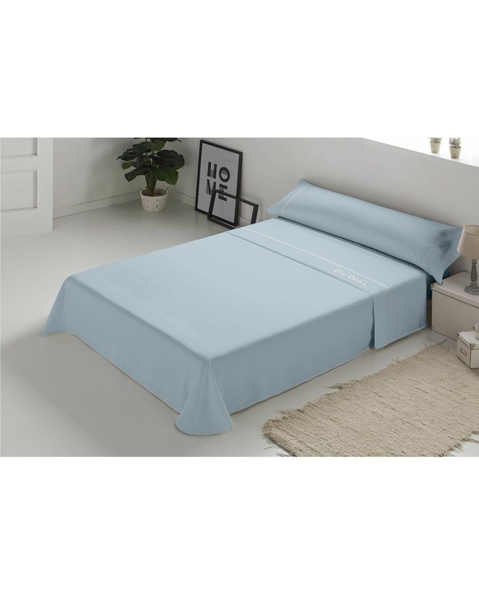 Set di Lenzuola Pierre Cardin ARCADIA Azzurro Ala francese Set di Lenzuola Pierre Cardin ARCADIA Azzurro Ala francese