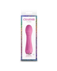 Mini Vibratore NS Novelties Charms Flora Azzurro Rosa
