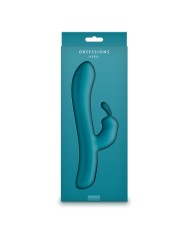 Vibratore per il Punto-G NS Novelties Obsessions Verde Vibratore per il Punto-G NS Novelties Obsessions Verde