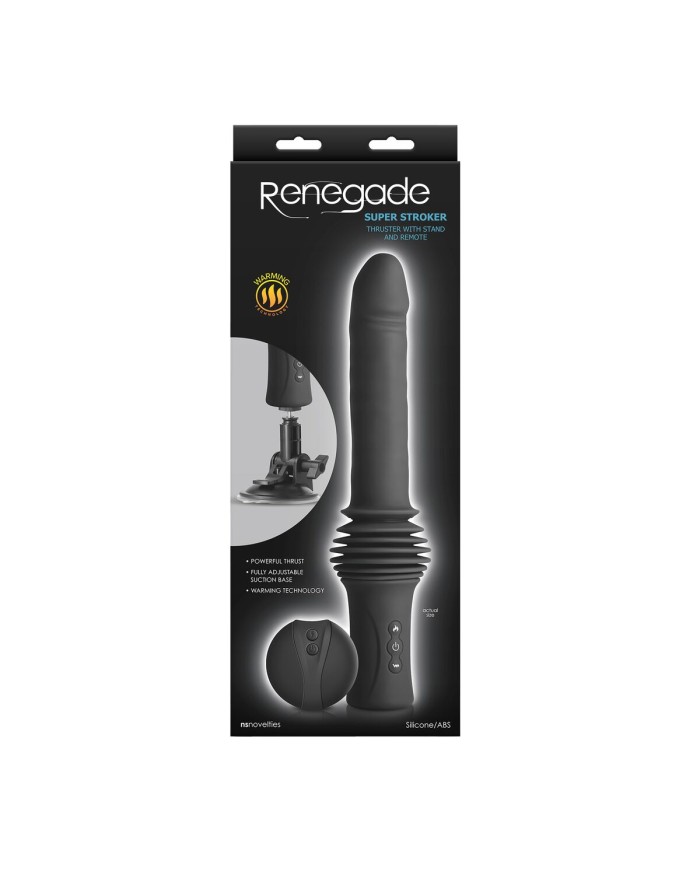 Vibratore NS Novelties Renegade Nero Vibratore NS Novelties Renegade Nero